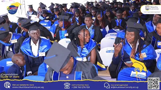 You are cordially invited to the 27th Graduation Ceremony of Nkumba University, scheduled for Saturday, 25th October 2025. The event will be broadcast live on UBC TV starting at 8:00 a.m. Theme: “Unlocking Potential: The Journey from Learning to Leading.” #NUGrad2025 | #I_Owe_You | Nkumba University