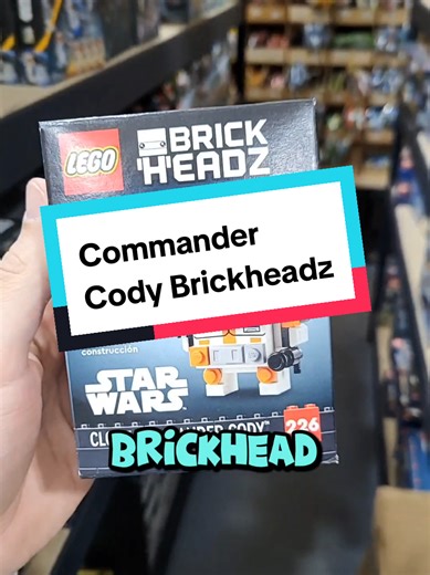 It's the Comander Cody Brickheadz #lego #Legos #shortsfeed #shortsvideo #shorts #starwars