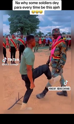 Hilarious Soldier Training Voiceover | Nigerian Army