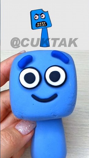 I Made Sprunji OC Blue from ColourBlocks #incredibox #sprunki #incrediboxsprunki ‪@CUKTAK‬