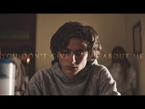 You Don't Give a Shit About Me