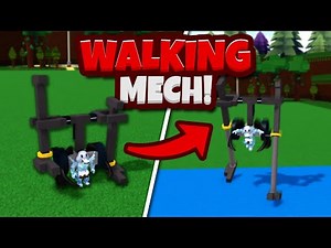 No Scale Tool WALKING MECH Backpack!! - Build A Boat For Treasure!