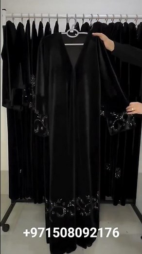 Winter Abaya Elegance: Stunning Stone Makhmal Designs & Dubai Style #foryou #abayadesign2025