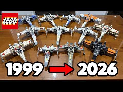 EVERY Lego Star Wars X-Wing! (They got WORSE!?)