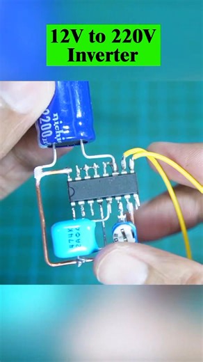 Homemade 12V to 220V Power Inverter #inverter | Homemade 101