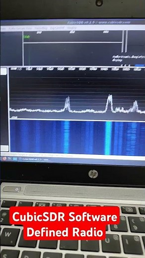 CubicSDR Software Defined Radio HackRF RTL SDR #trending #shorts #ytshorts #viralvideo #shortsfeed