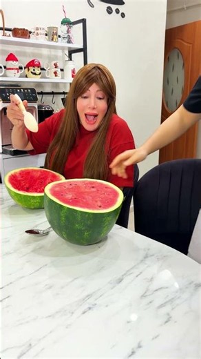 How to eat watermelon? 🍉