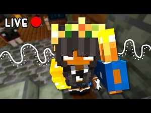 🌿Resource Collecting in Cozy Modded Minecraft | Time Synced ☀️ LIVE