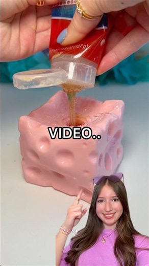 RESULTS - I Made the VIRAL CHEESE SQUISHY! 😱😳🧀 *diy satisfying squishy*