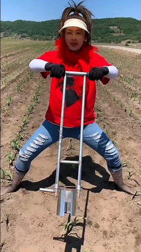 Amazing smart Seedling planting tool | Essential farming tool for rural farmer #farming #tools