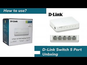D-link ethernet switch setup | Unboxing | How to use D link swtiches | Hindi | Digital mishra
