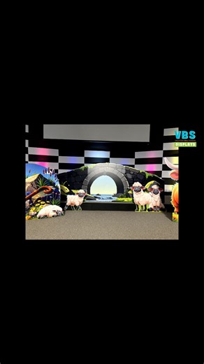 🌿🐑 Step into Green Pastures 2026! 🐑🌿 Bring the beauty of God’s creation to life in your VBS this year with our Green Pastures Display Bundles! From rolling hills to playful sheep and charming farmyard details, these displays make decorating effortless and fun. All of our displays are pre-printed, pre-cut, and pre-taped — just pop them out and set them up! 🎉 No painting, no gluing, no extra work — just a ready-to-go scene your kids will love. We’ve designed 3 bundle options to fit your space