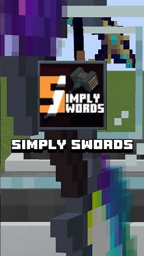 Review Mod: Simply Swords 🐦‍🔥 #minecraft #minecraftmods #weapons #gaming #shorts