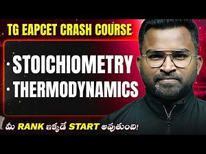 Stoichiometry Other Chapters 🔥| TG EAPCET Crash Course 2026 | Target Rank Under 10K