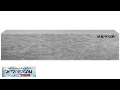 VEVOR Board Shower Bench Rectangle Bench Ready to Tile & Waterproof 47.2x16x20"
