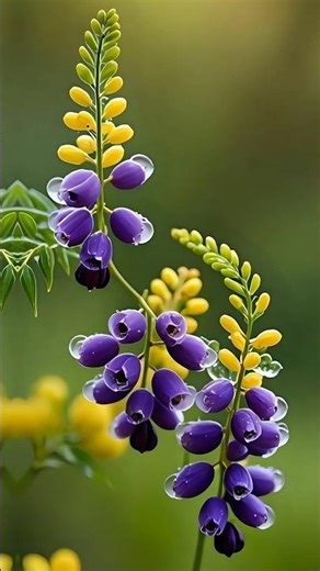 Beautiful Flowering trees 💜 Peaceful Nature Scene”