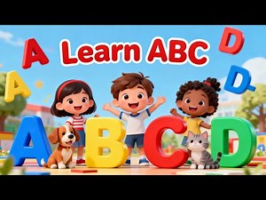 Learn Letters A to Z 🅰️🅱️ | Fun ABC Alphabet Video for Toddlers | Preschool Learning Fun! ✨