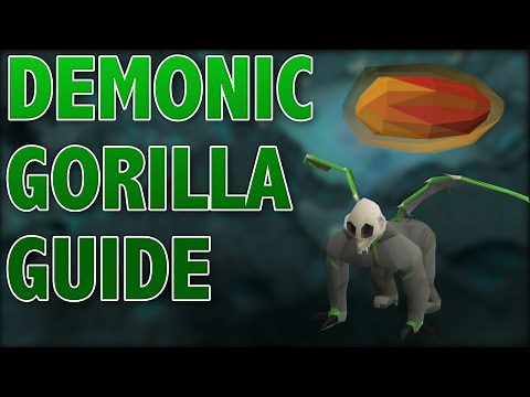 OSRS Demonic Gorillas Guide | Easy Kills | Noob Friendly | Cheap