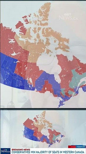 Conservatives win majority of seats in western Canada