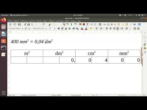 Comment convertir les mm² en m² ?