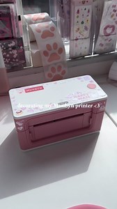 Thermal Printer Deco Stickers for K-Pop and Stationery Lovers