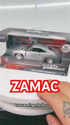 Dodge Charger Dom Zamac Jada 1/32 Fast & Furious Metal Desnudo Colección Mercado Sonora CDMX