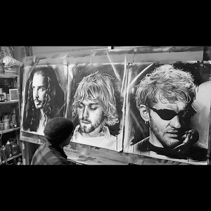 4.5K views · 428 reactions | ✨ Watch Christian create his tribute to these grunge legends we all miss so much ✨ | Christian Chapman Art | Facebook