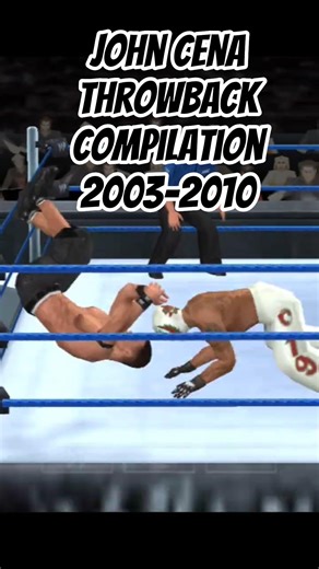 John Cena hits Throwback 2003-2010 | SmackDown Here Comes the Pain | SmackDown vs Raw | WWE Games