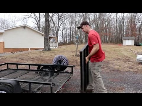 Carry on 5x8- How to Removable Gate and adding a Jack