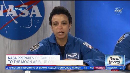 11K views · 47 reactions | #BlueOrigin, the space tourism venture launched by #JeffBezos, completed its fourth flight with a crew today after successfully landing in rural west Texas. The flight took half a dozen passengers for a suborbital joyride before returning back to earth. #BlueOrigin #SpaceX #NASA | NewsNation | Facebook