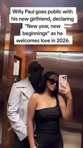 Willy Paul goes public with his new girlfriend, declaring “New year, new beginnings” as he welcomes love in 2026. #trendingvideo #fpyyyyyyyyyyyyyyyyyy