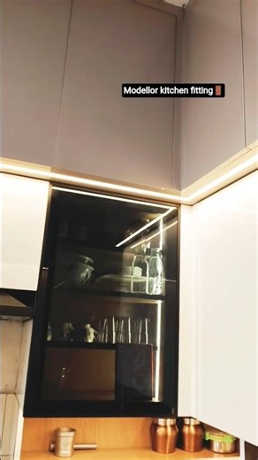 Modular Kitchen Fitting Method 🚪#kichen #modlar #delhi #gurugram