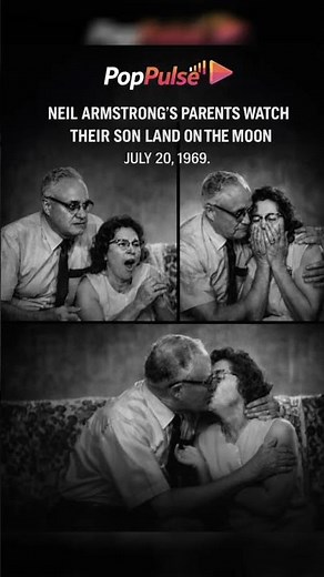 Neil Armstrong’s Parents Watched Their Son Land on the Moon #viral #shorts #spacexstarship