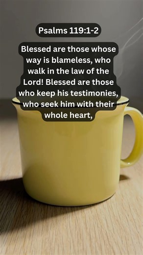 Jesus Saves | Psalms 119:1-2 Daily Bible Verse