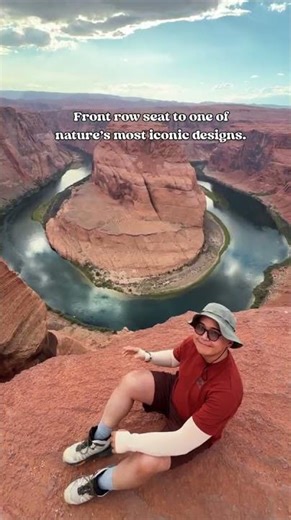 Exploring, Horseshoe Bend, Arizona, Empire Vacations from Man 🏜️