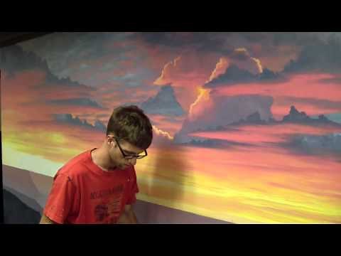How To Paint A Sunset Cloud
