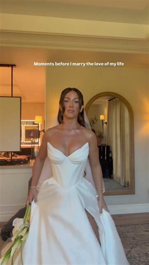 One last fit check before becoming a wife #wedding #weddingday #weddingdress #explorepage #bridal