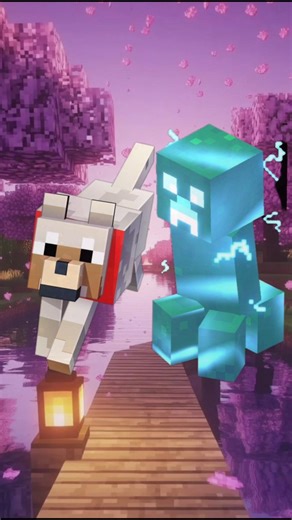 #minecraft Wolf vs Mobs in Minecraft… This Got Crazy!