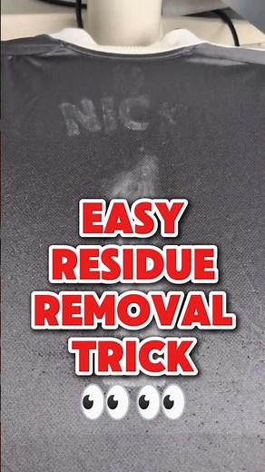 Nameset residue removal that will AMAZE you!