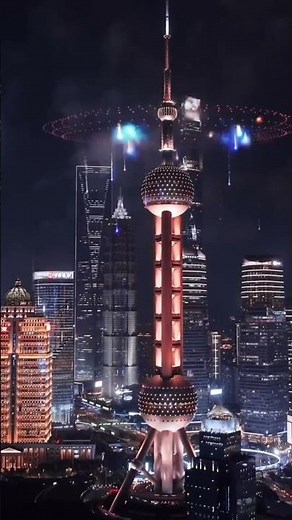 Shanghai 🇨🇳 #travel #usa #nightveiw #skytower #china