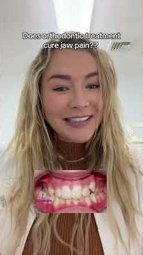 Does orthodontic treatment fix jaw pain? Short answer is NO and a doctor should never tell you this