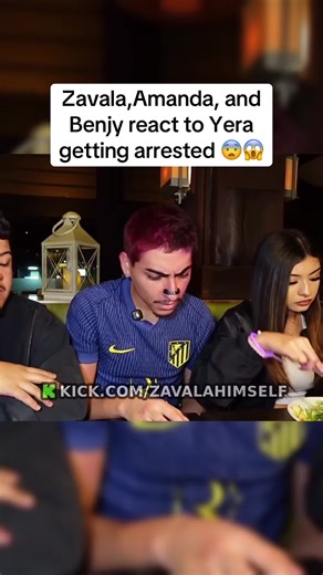Zavala,Amanda, and Benjy react to Yera getting arrested 😨😱#fyp #zavala #amanda #benjy #yera