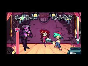 Fnf but with lyrics mod (warning swearing)