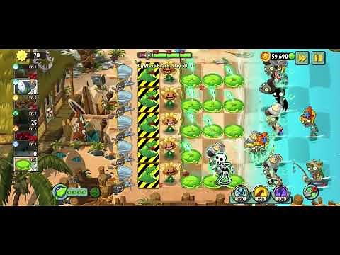 PvZ 2 | Big Wave Beach| Day 30 | 2022