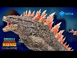 GODZILLA EVOLVED! Hiya Toys Stylist series Godzilla X Kong the New Empire Review!!!
