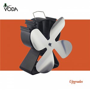 [Hot Item] Fireplace Fan Heat Powered Radiator Stove Fan for Firegas Stove