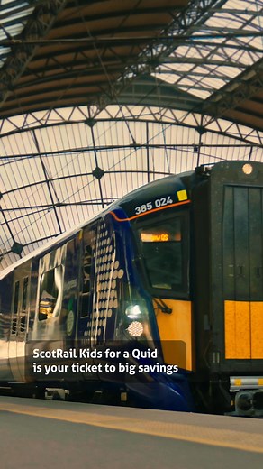 Kids train travel for just £1 return  Perfect for festive family fun | ScotRail | Facebook