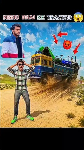 Nishu bhai ke tractor 😱|| #indianvehiclesimulator3dgame #automobile #likes