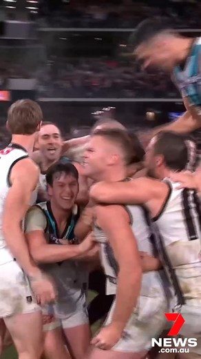 Port Adelaide’s Dan Houston says it feels like a dream after booting one of the game's greatest after the siren goals, giving the Power its 12th straight win. 7NEWS Adelaide at 6pm. #7NEWS | 7NEWS Adelaide