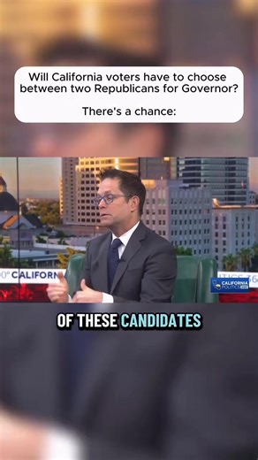 Will California voters have to choose between two Republican candidates in the race to become the state's next governor? There's a chance. Full story here >>https://www.kcra.com/article/will-california-voters-have-to-decide-between-two-republicans-for-governor-california-politics-360/70353387 | KCRA 3